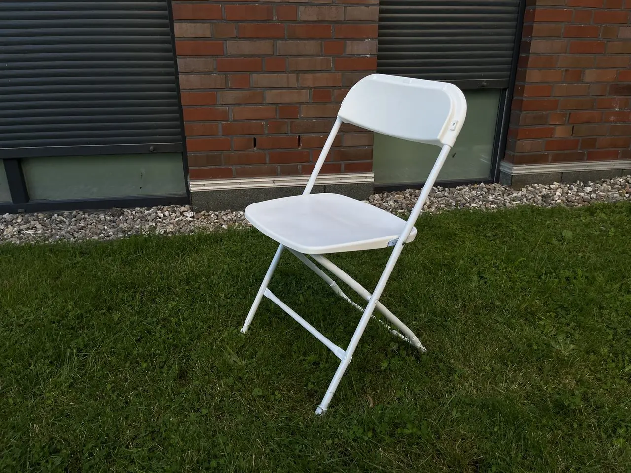 Klappstühle weiß
